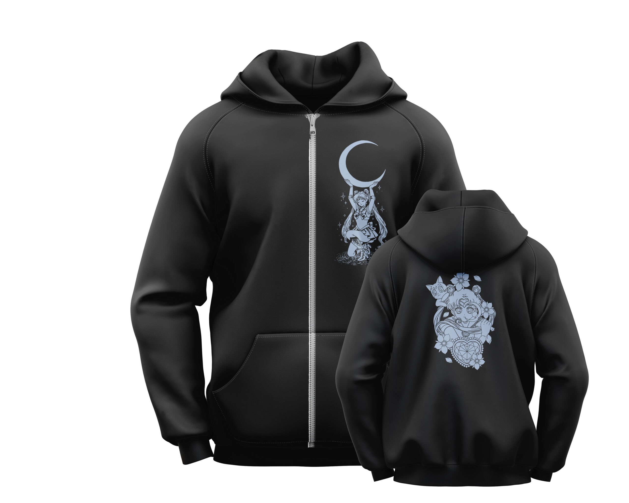 Sailor Moon Zipper Hoodie