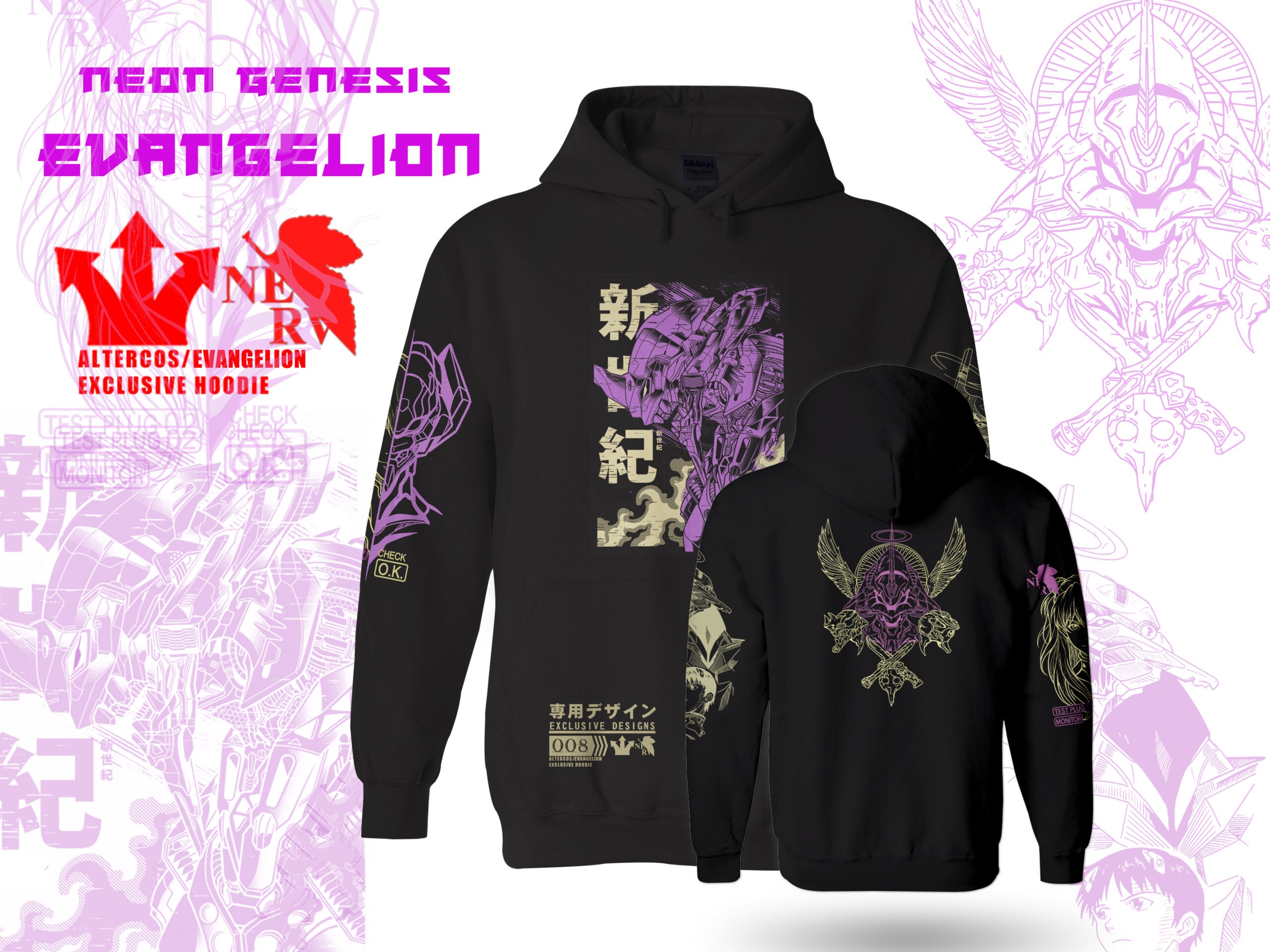 Neon Genesis Evangelion Hoodie