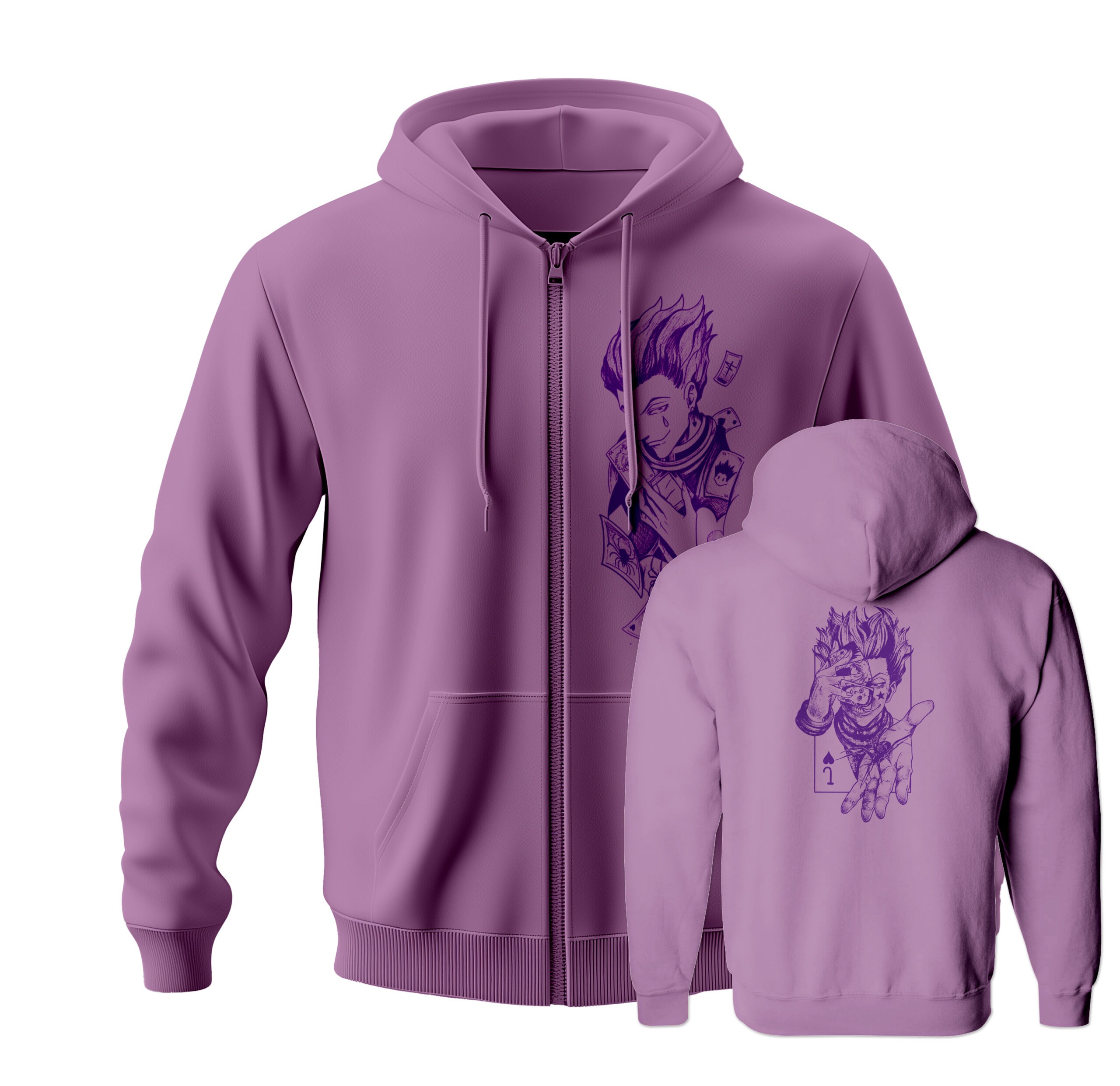 Hunter Vs Hunter Hisoka Zipper Hoodie