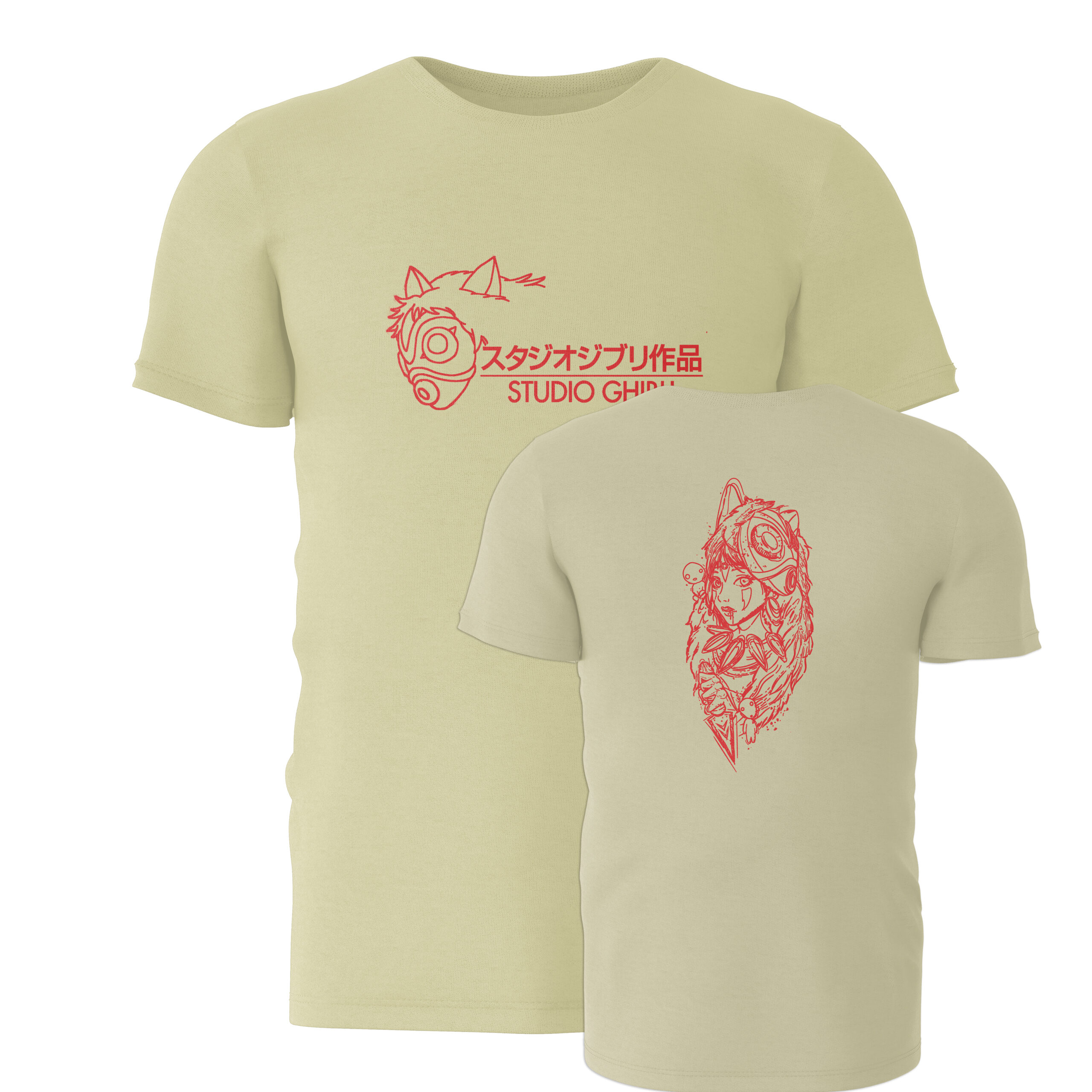 Studio Ghibli Mononoke T-Shirt