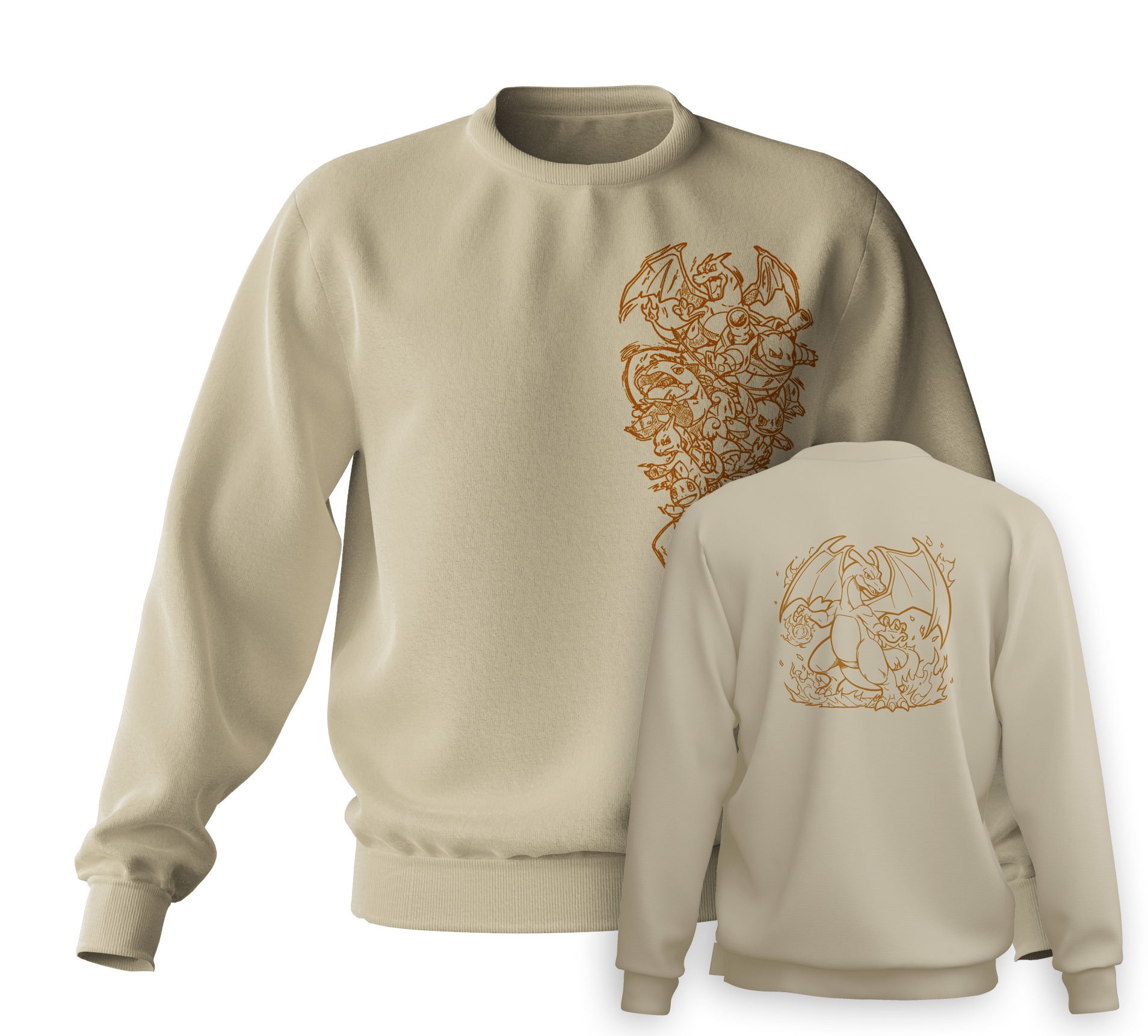 Pokemon Characters Sweatshirt