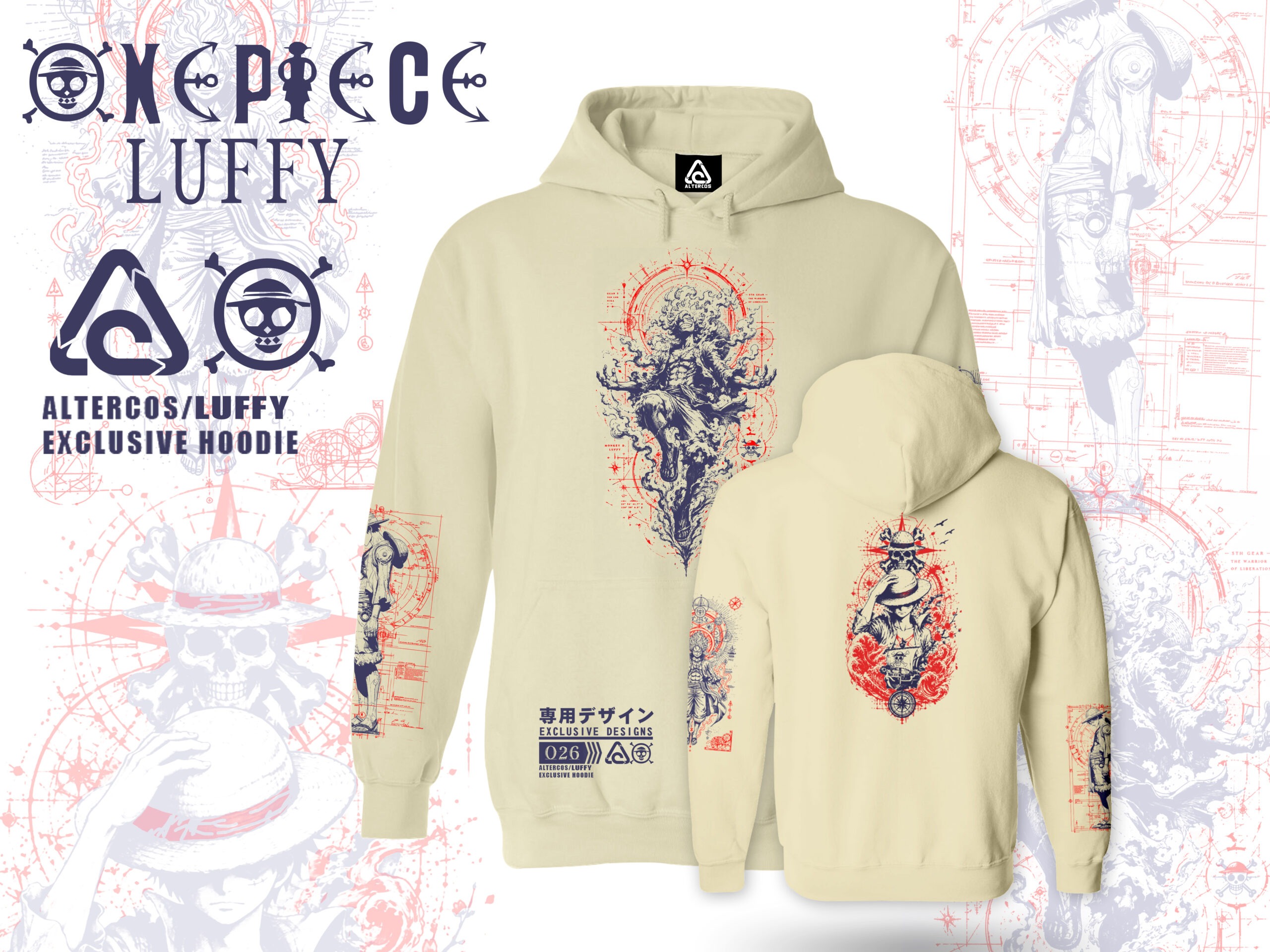 One Piece Luffy Hoodie